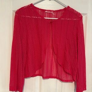 Women's Pink one Button shall